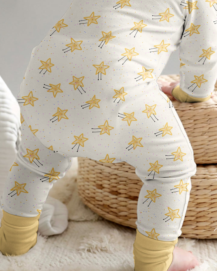 Gerippte Babykleidung mit individuellem Foto - Weich &amp; Skizzenhaft