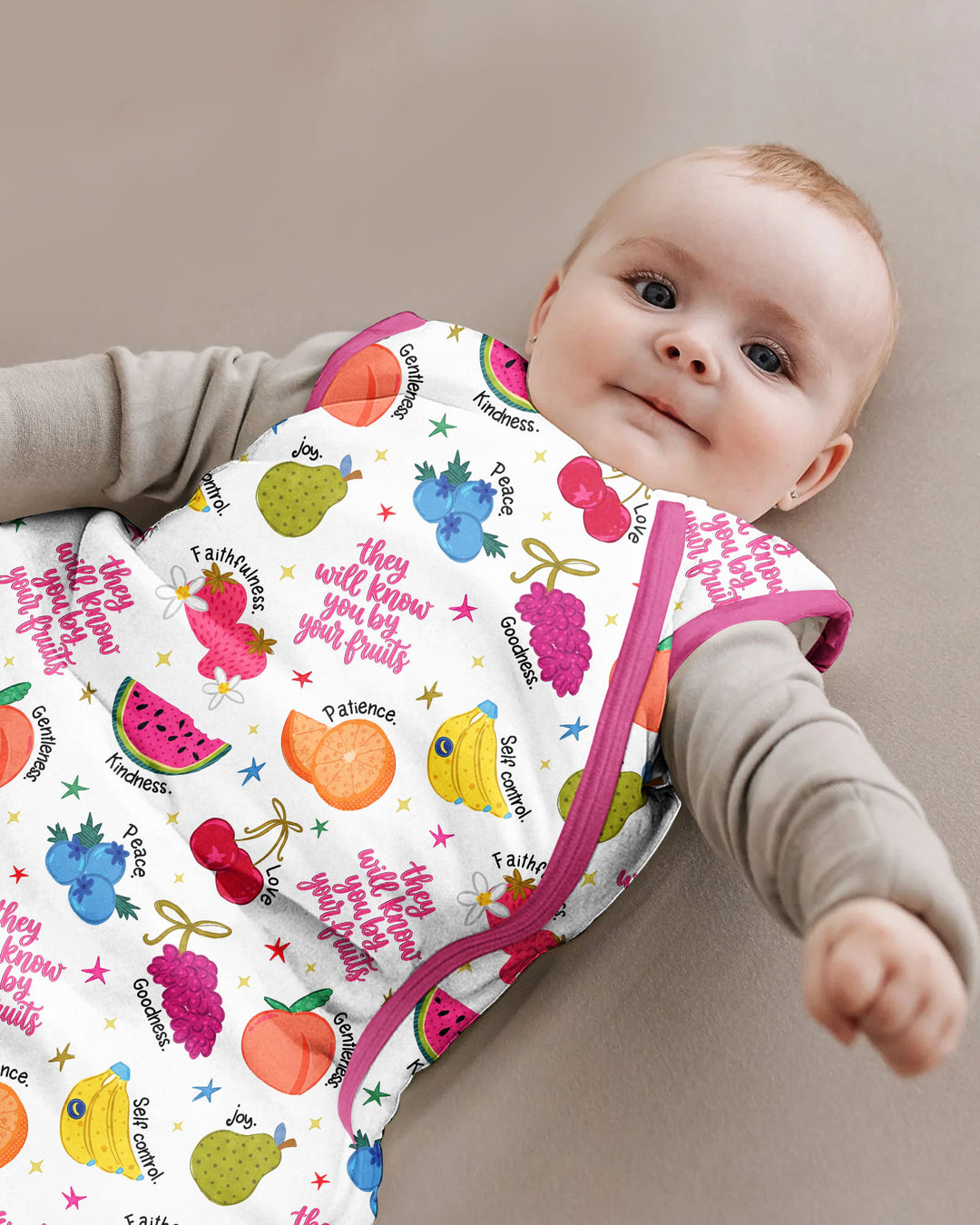 They Will Know You By Your Fruits Bamboo Sleep Bag