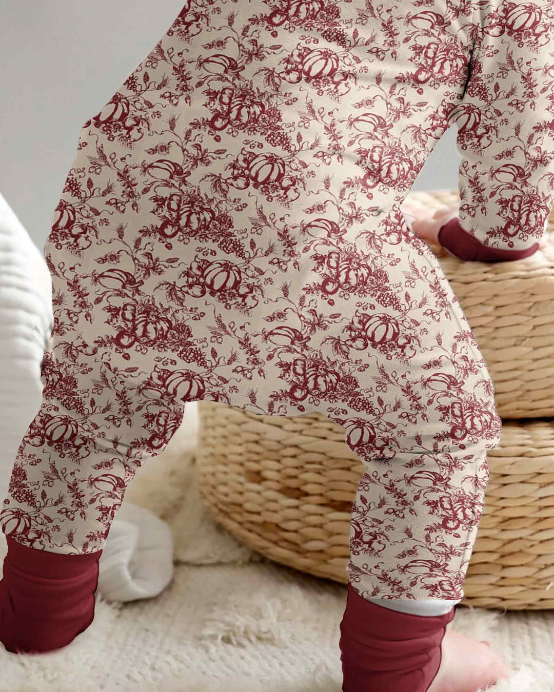 Gerippte Babykleidung mit individuellem Foto - Weich &amp; Skizzenhaft