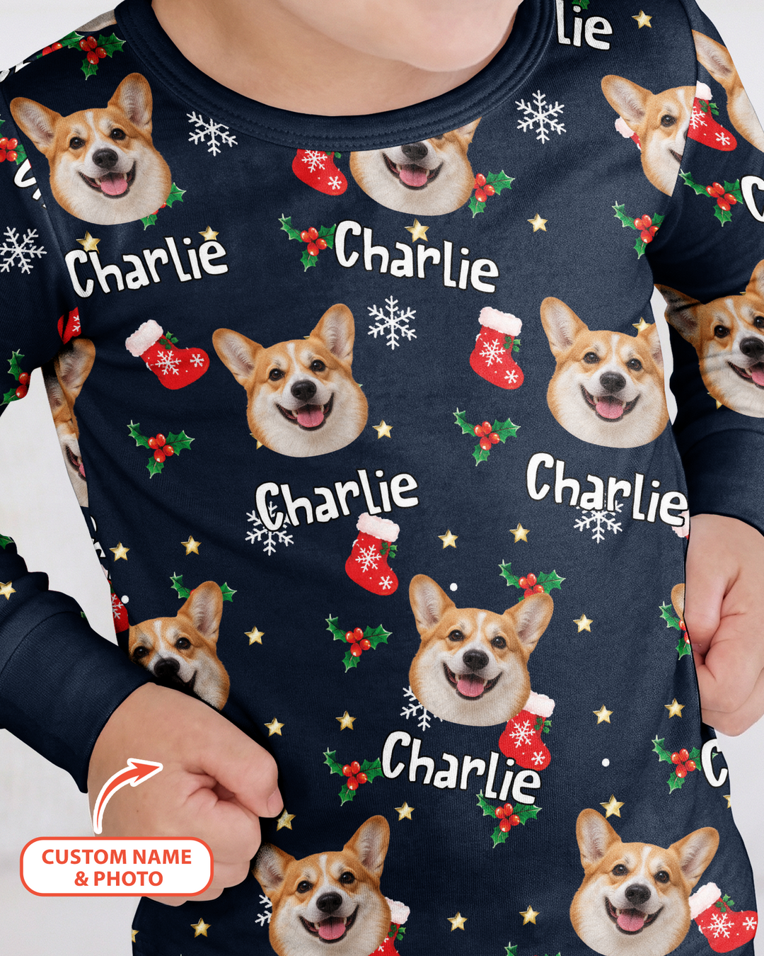 My Furry Christmas Bamboo Convertible Zippy