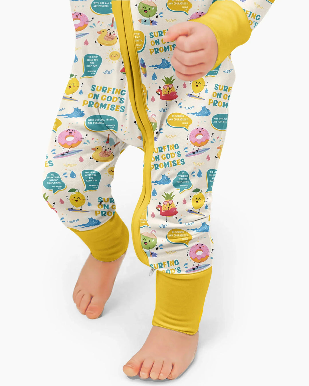 Gerippte Babykleidung mit individuellem Foto - Weich &amp; Skizzenhaft