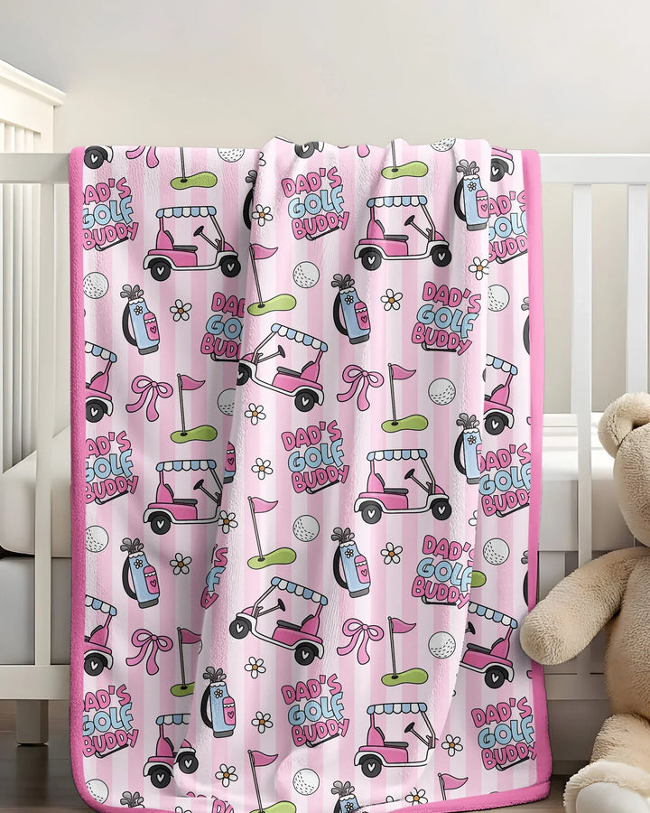 Dad's Golf Buddy Bamboo Blanket