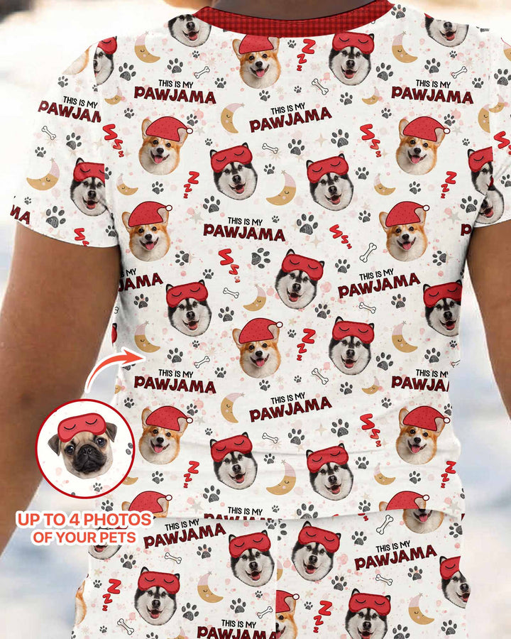 Zweiteiliges, kurzärmliges Pyjama-Set mit Marienkäfern