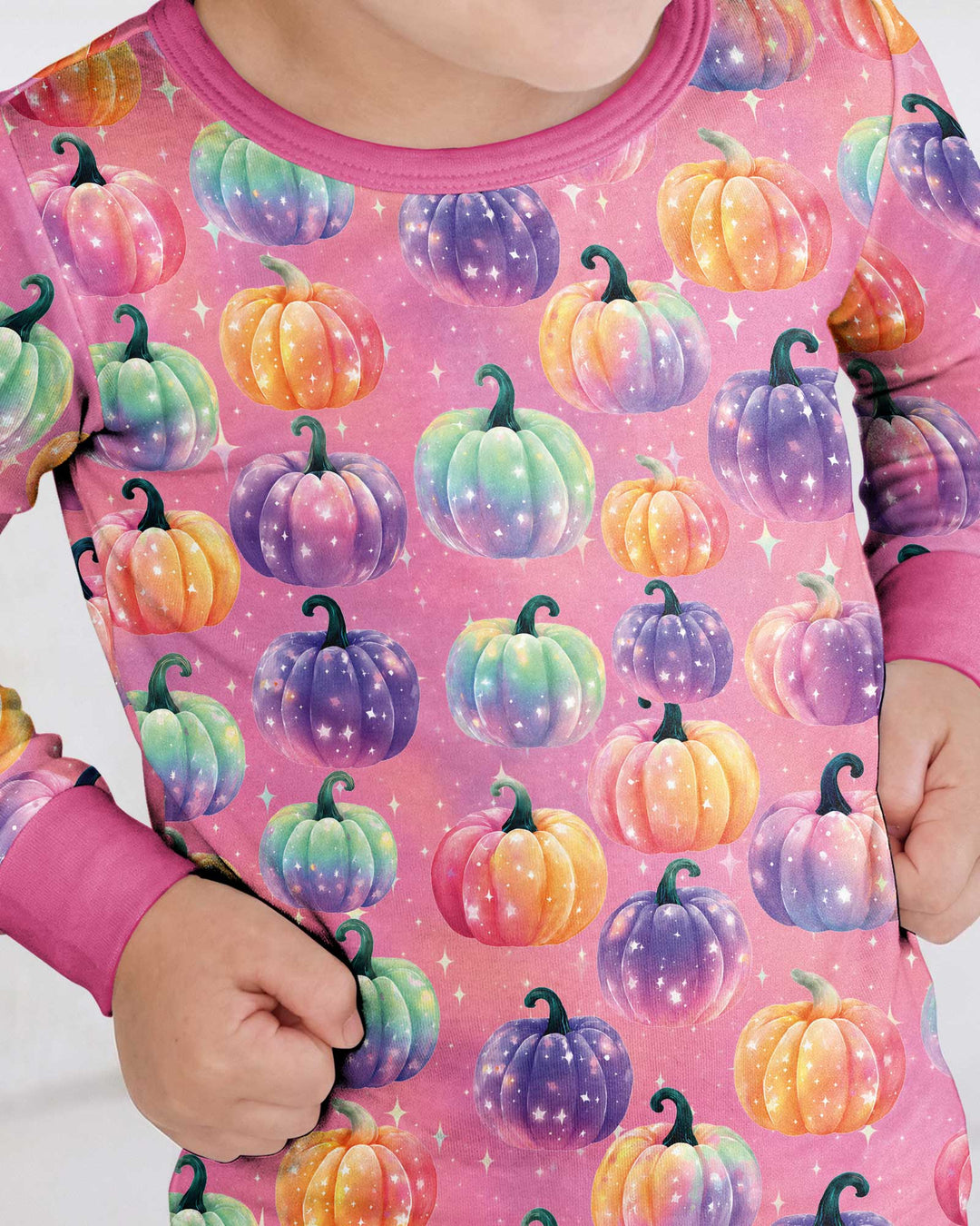 Enchanted Pumpkin Patch Bamboo Two Piece Long Sleeve Pajama Set