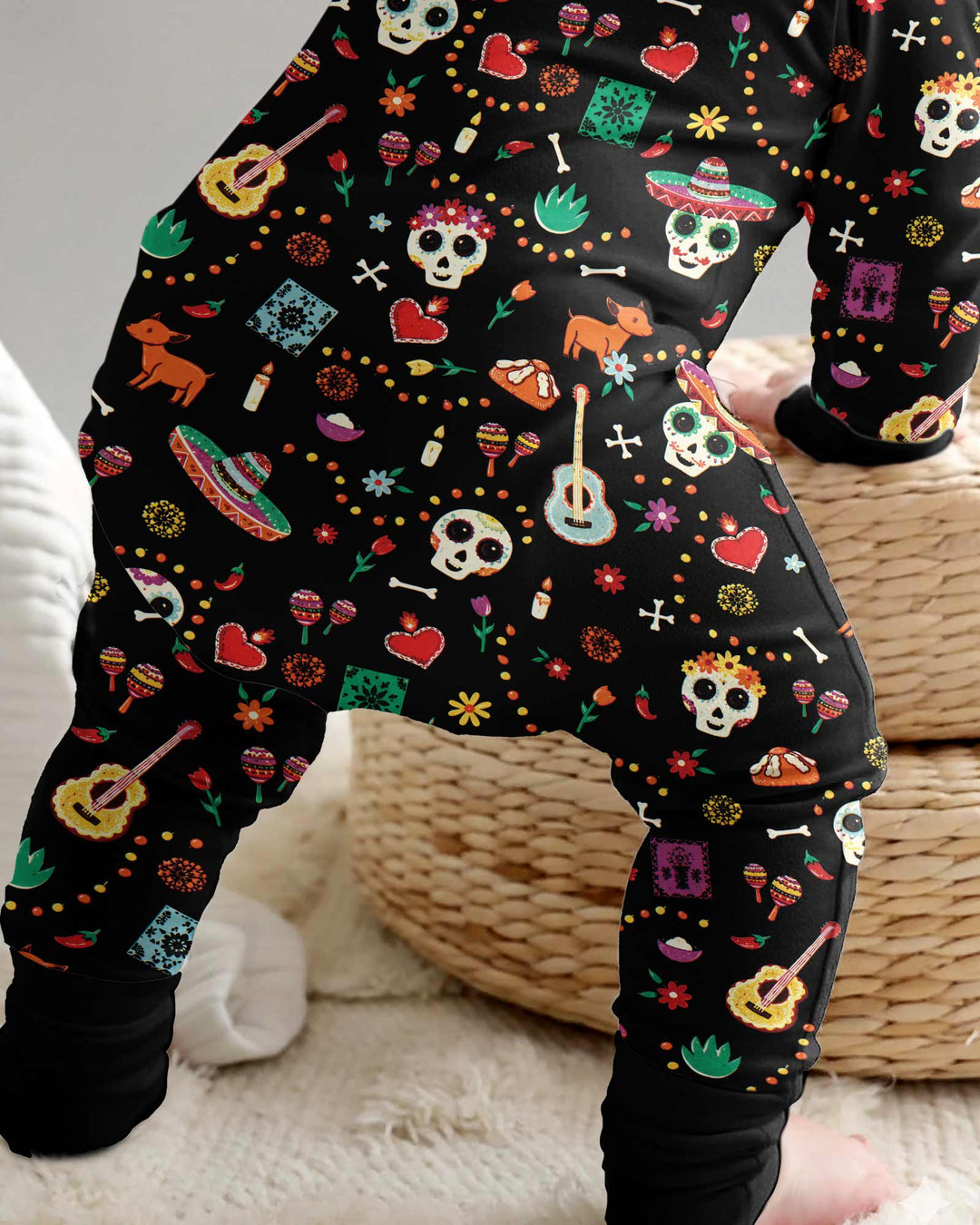 Day of the Dead Bamboo Convertible Zippy