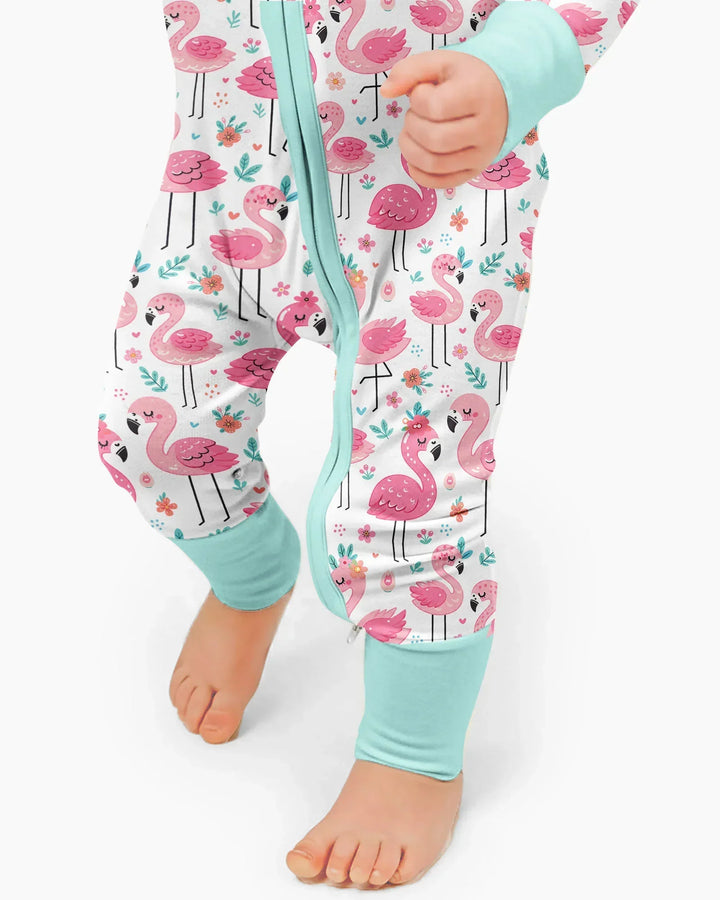 Hello Flamingo Bamboo Convertible Zippy