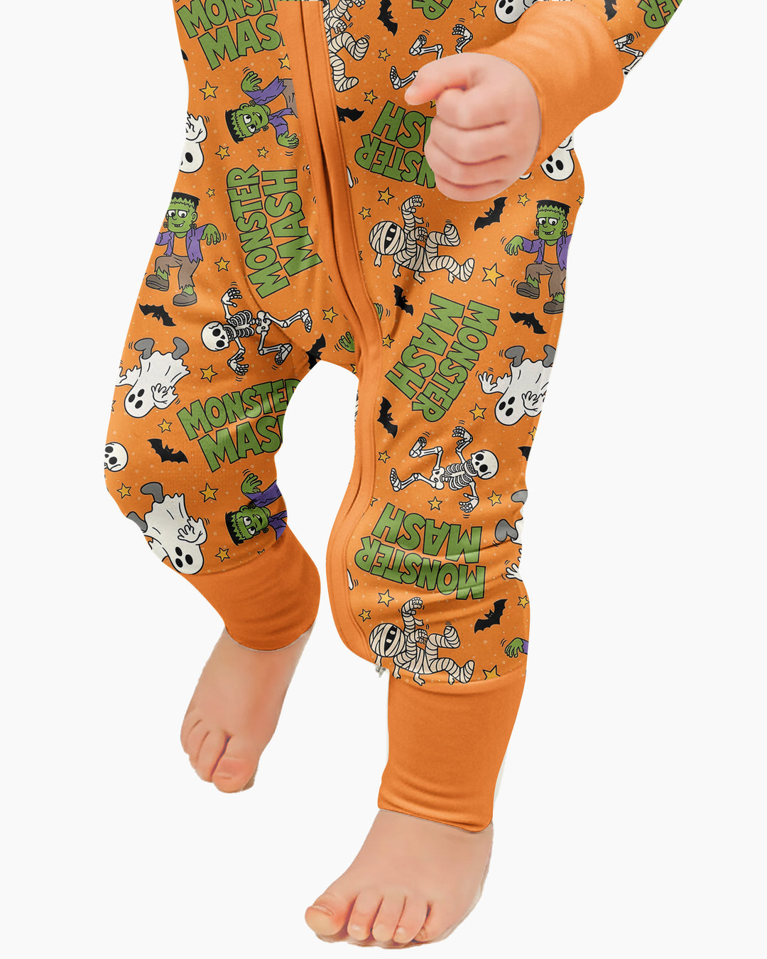 Monster Mash Halloween Bamboo Convertible Zippy