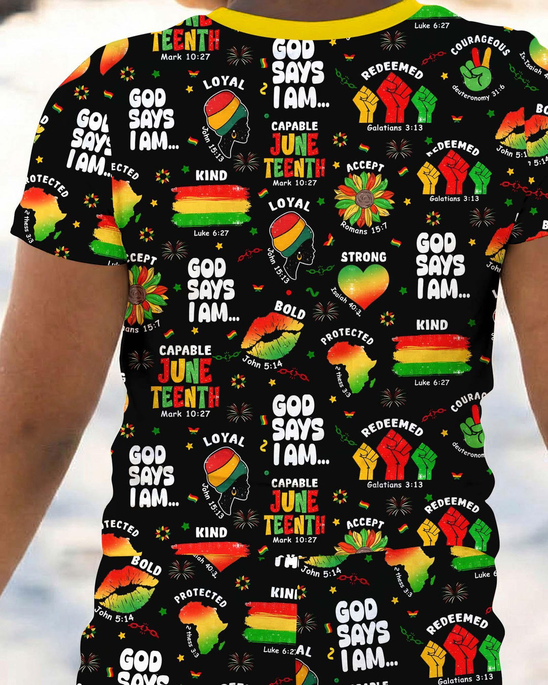 Zweiteiliges, kurzärmliges Pyjama-Set mit Marienkäfern