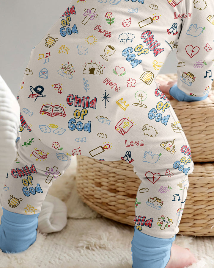 Gerippte Babykleidung mit individuellem Foto - Weich &amp; Skizzenhaft