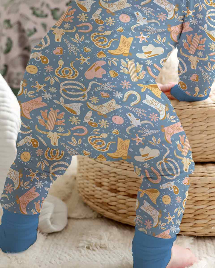 Doodly Cowboy Bamboo Convertible Zippy