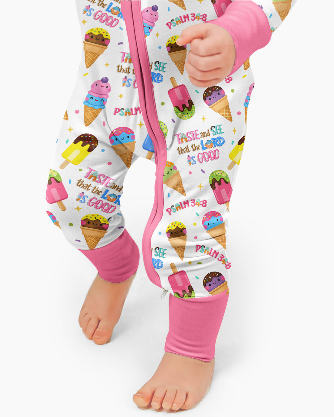 Gerippte Babykleidung mit individuellem Foto - Weich &amp; Skizzenhaft