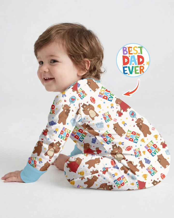 Gerippte Babykleidung mit individuellem Foto - Weich &amp; Skizzenhaft