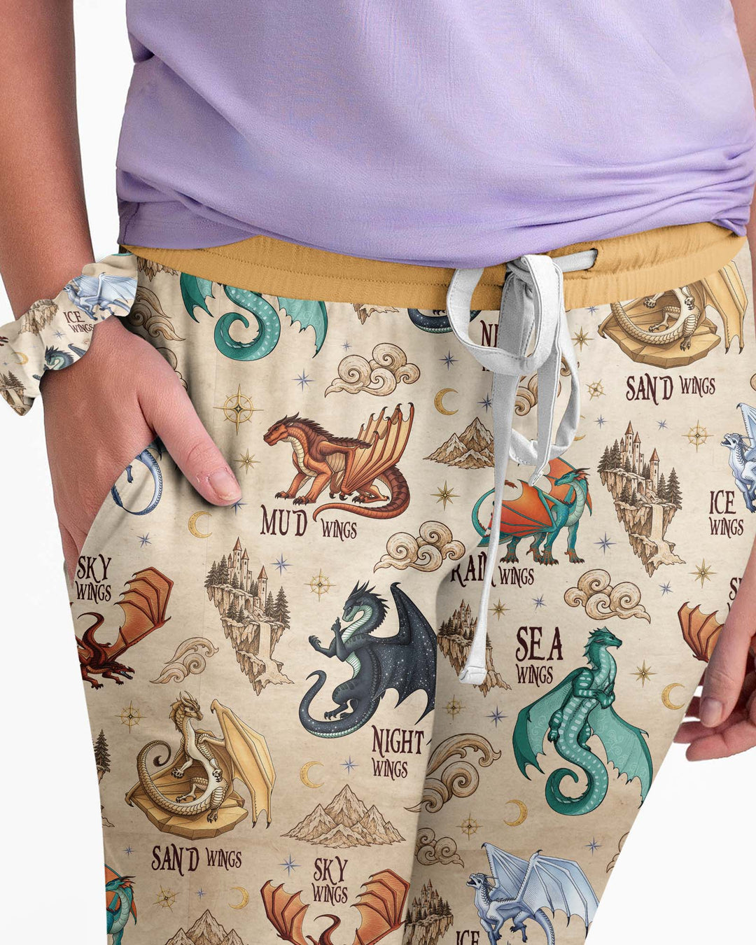 Elemental Dragons Bamboo Women Pajama Set