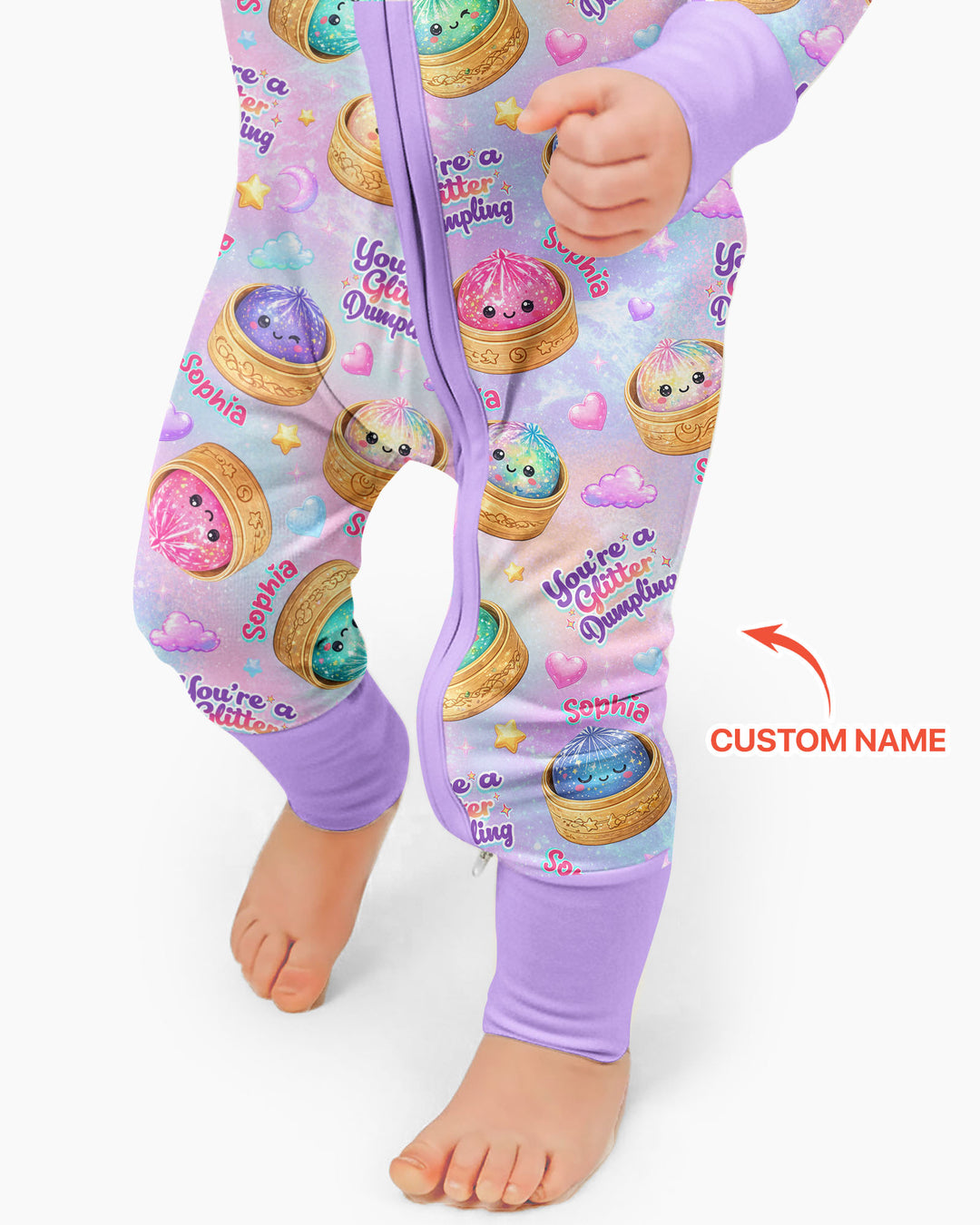 Gerippte Babykleidung mit individuellem Foto - Weich &amp; Skizzenhaft