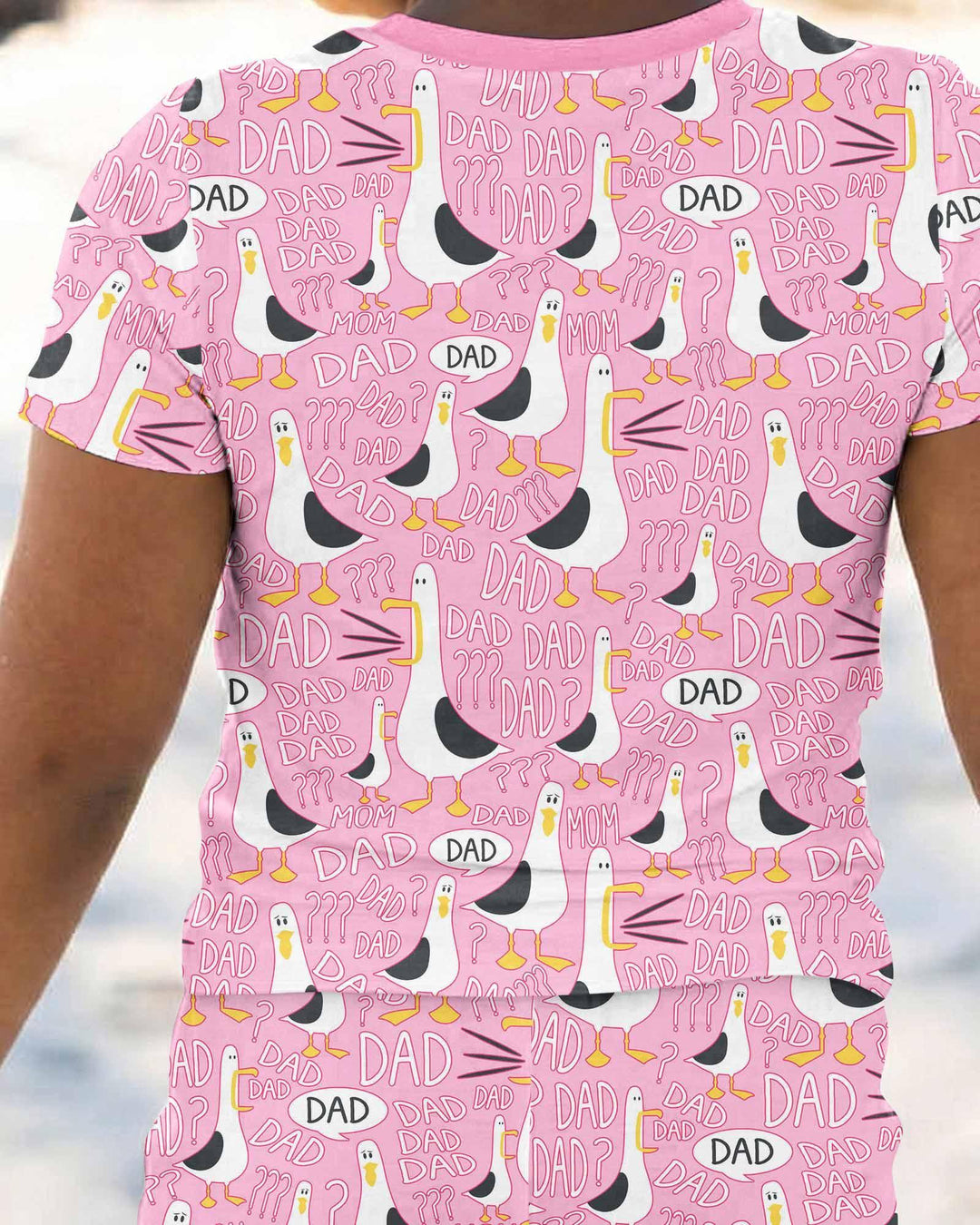 Zweiteiliges, kurzärmliges Pyjama-Set mit Marienkäfern