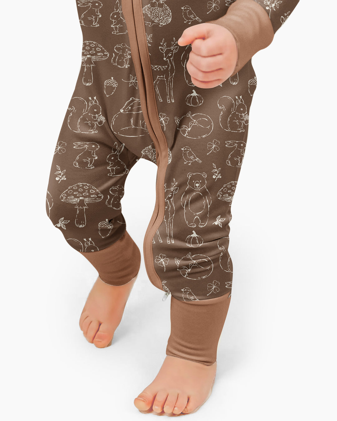 Gerippte Babykleidung mit individuellem Foto - Weich &amp; Skizzenhaft