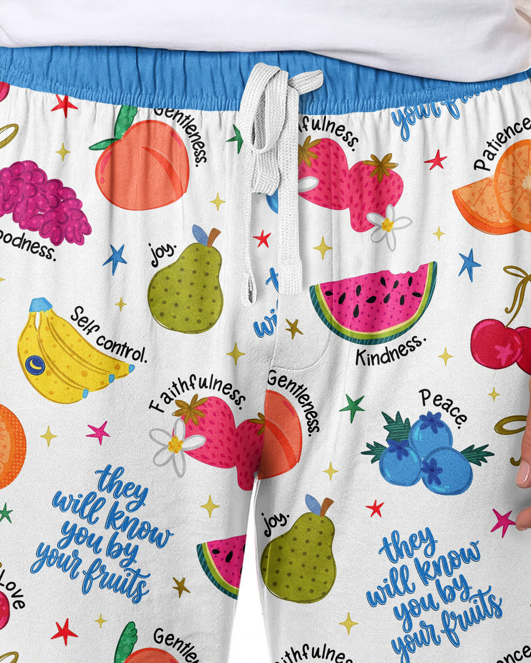 They Will Know You By Your Fruits Bamboo Men's Pajama Set