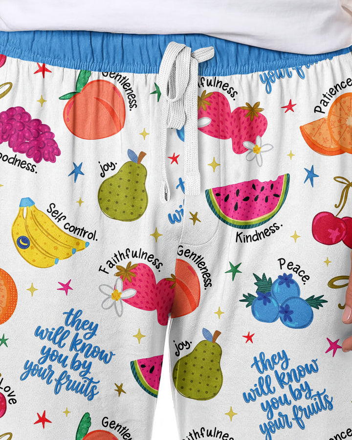 They Will Know You By Your Fruits Bamboo Men's Pajama Set
