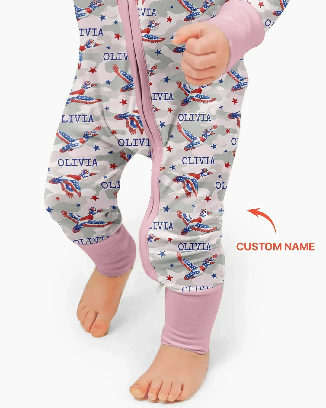 Gerippte Babykleidung mit individuellem Foto - Weich &amp; Skizzenhaft