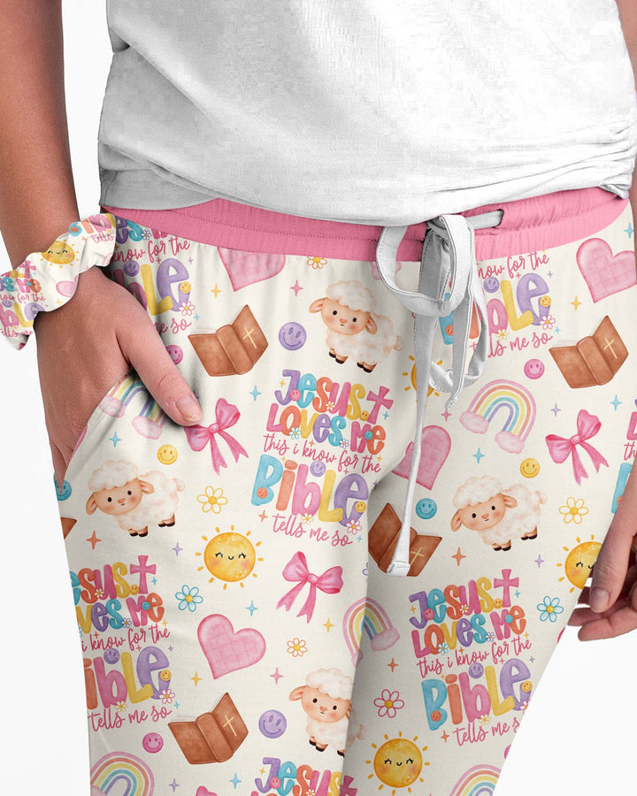 Jesus Loves Me This I Know Bamboo Women Pajama Set