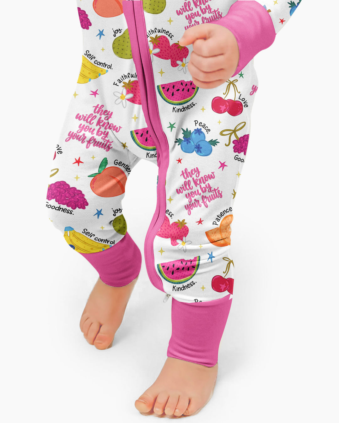 They Will Know You By Your Fruits Bamboo Convertible Zippy
