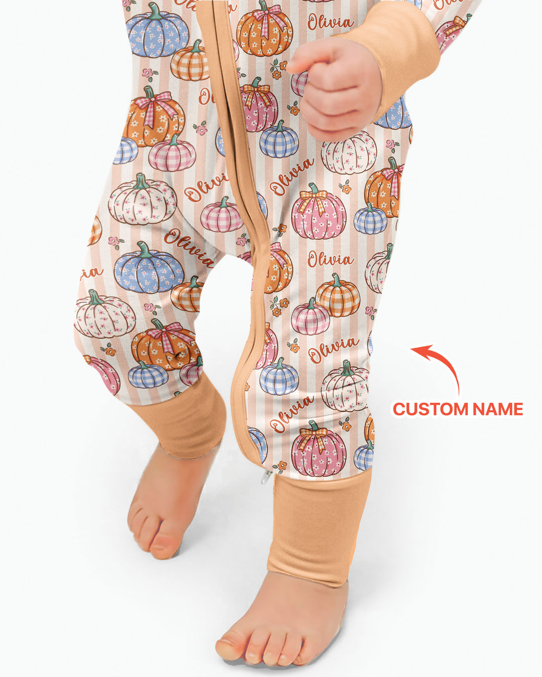 Gerippte Babykleidung mit individuellem Foto - Weich &amp; Skizzenhaft