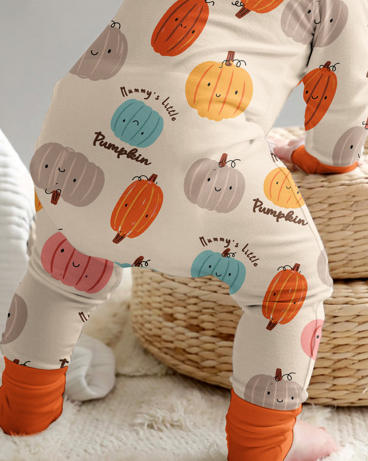 Mommy's Little Pumpkin  Bamboo Convertible Zippy