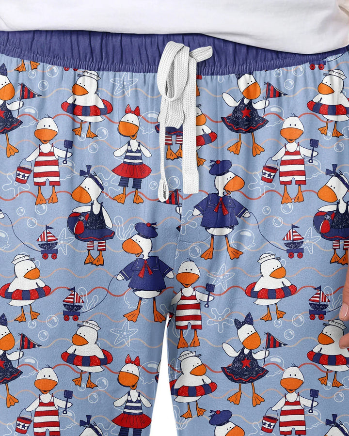 Freedom Floaties Family Matching Bamboo Men's Pajama Set