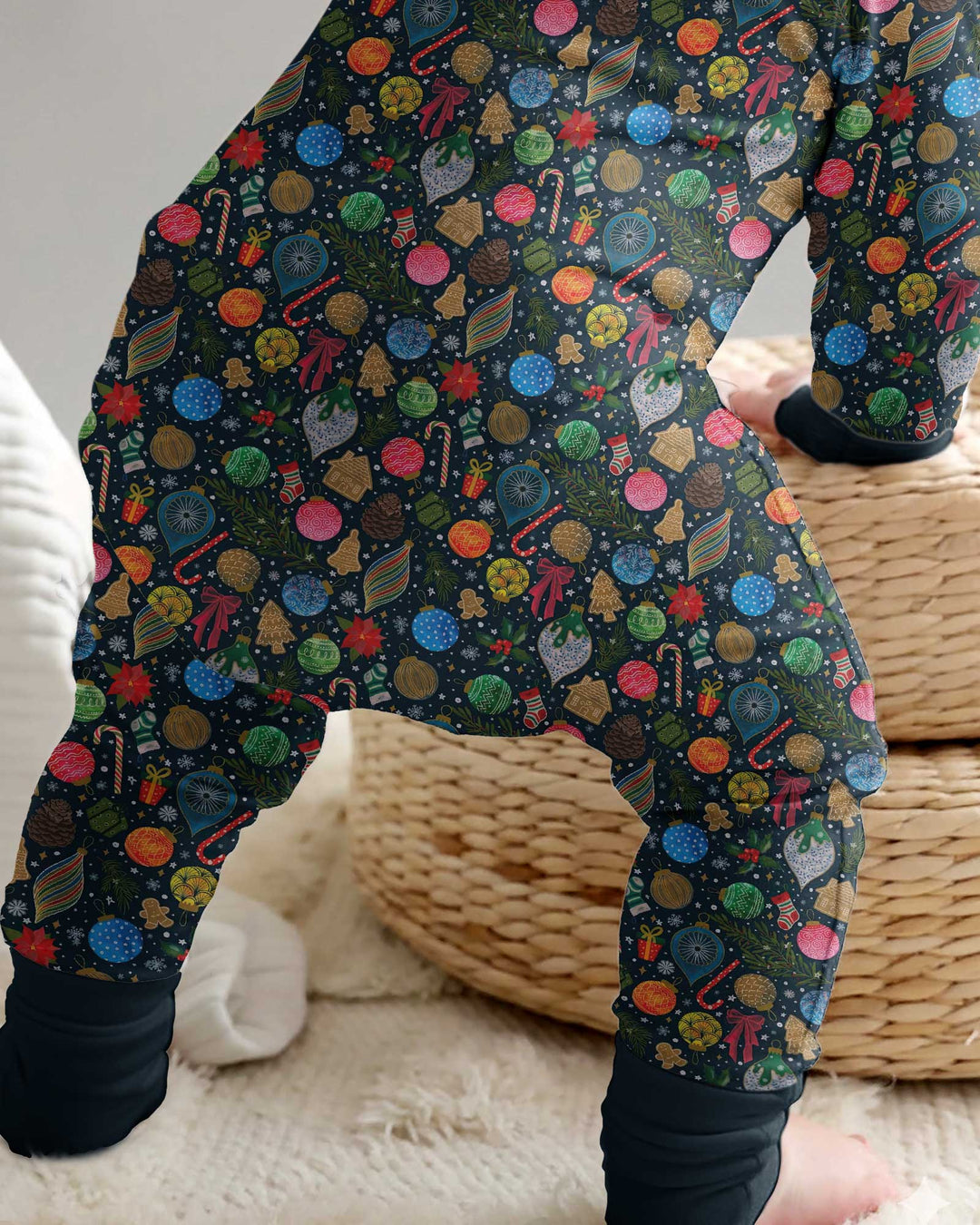 Holiday Ditsy Bamboo Convertible Zippy