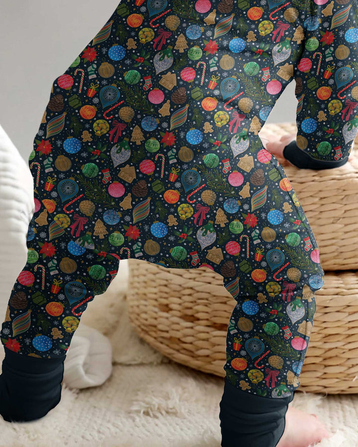 Holiday Ditsy Bamboo Convertible Zippy