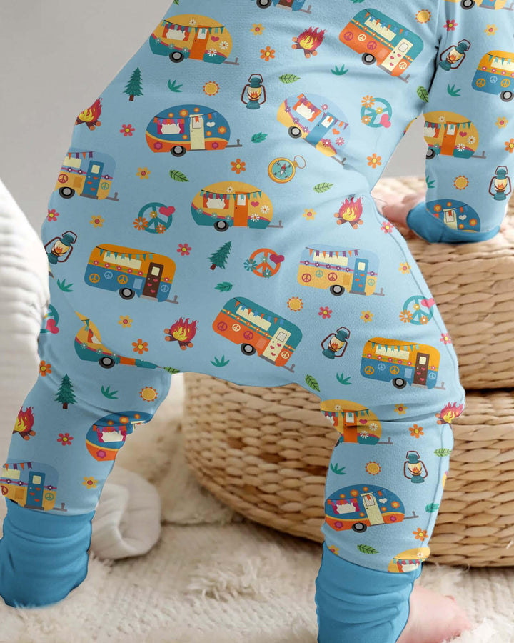 Gerippte Babykleidung mit individuellem Foto - Weich &amp; Skizzenhaft