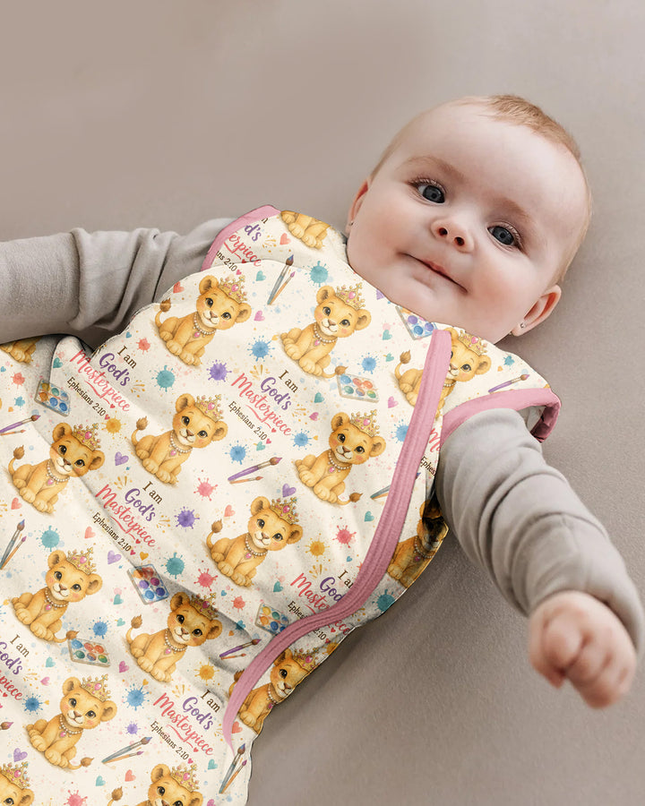 I Am God's Masterpiece Bamboo Sleep Bag