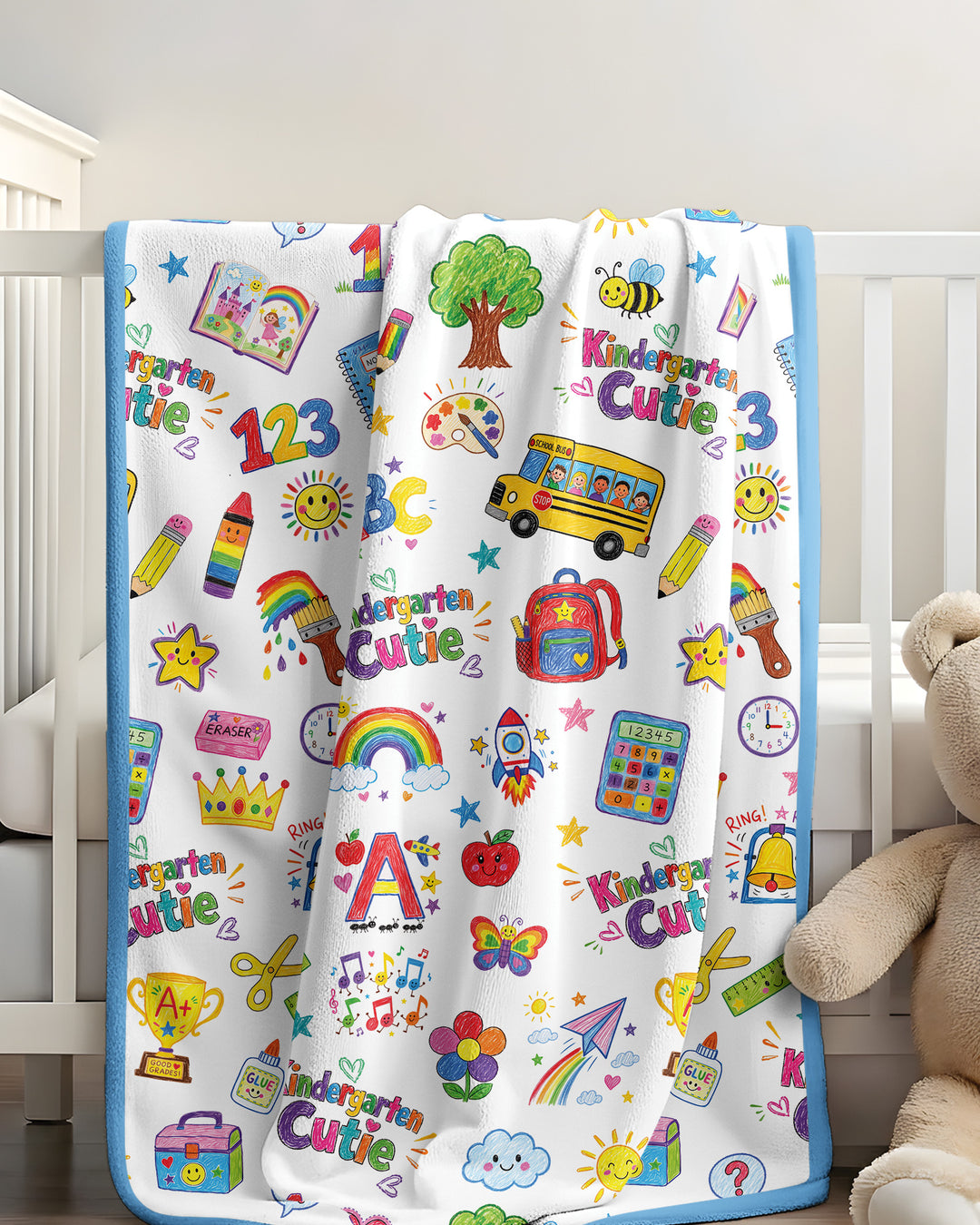 Kindergarten Cutie Bamboo Blanket