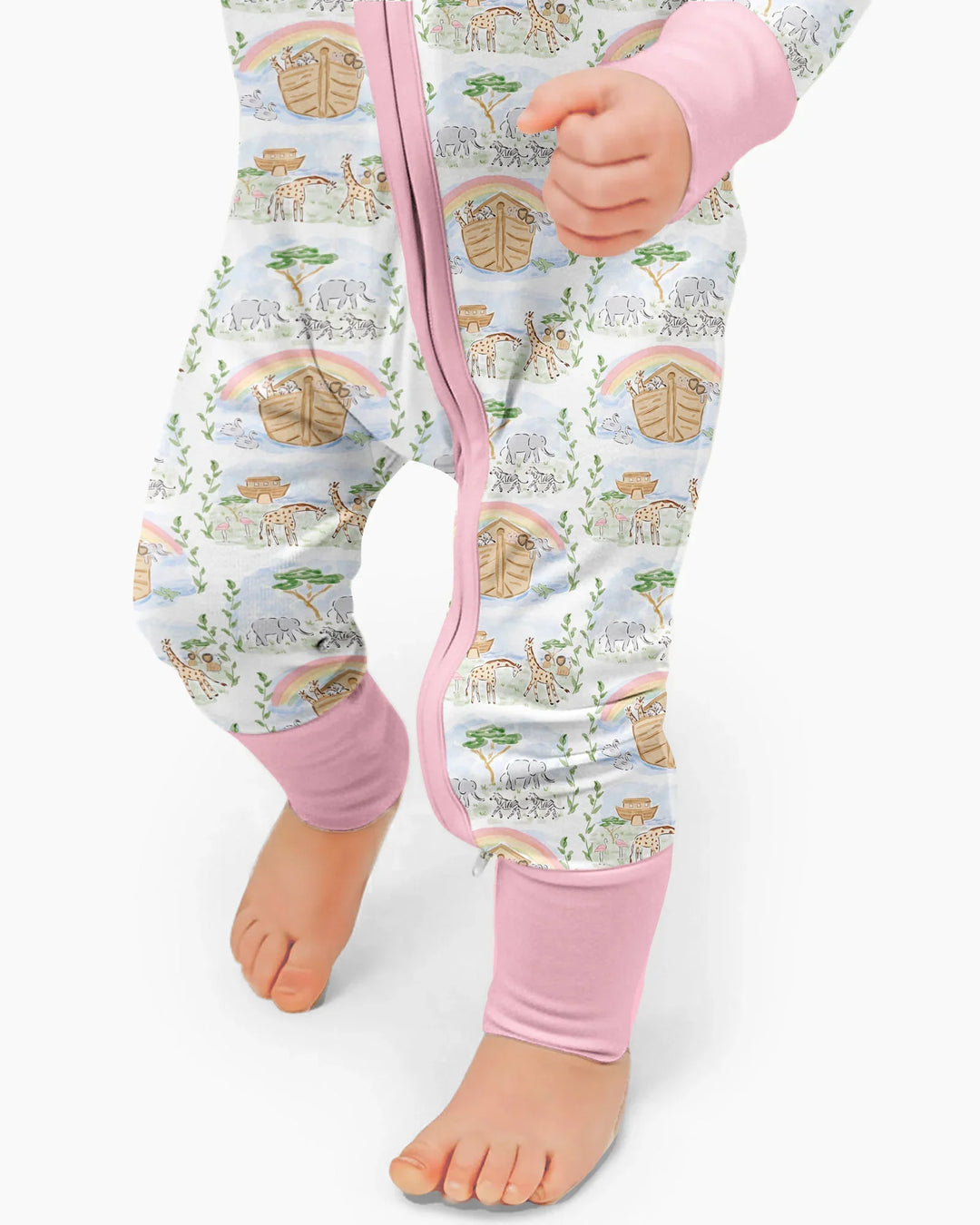 Gerippte Babykleidung mit individuellem Foto - Weich &amp; Skizzenhaft