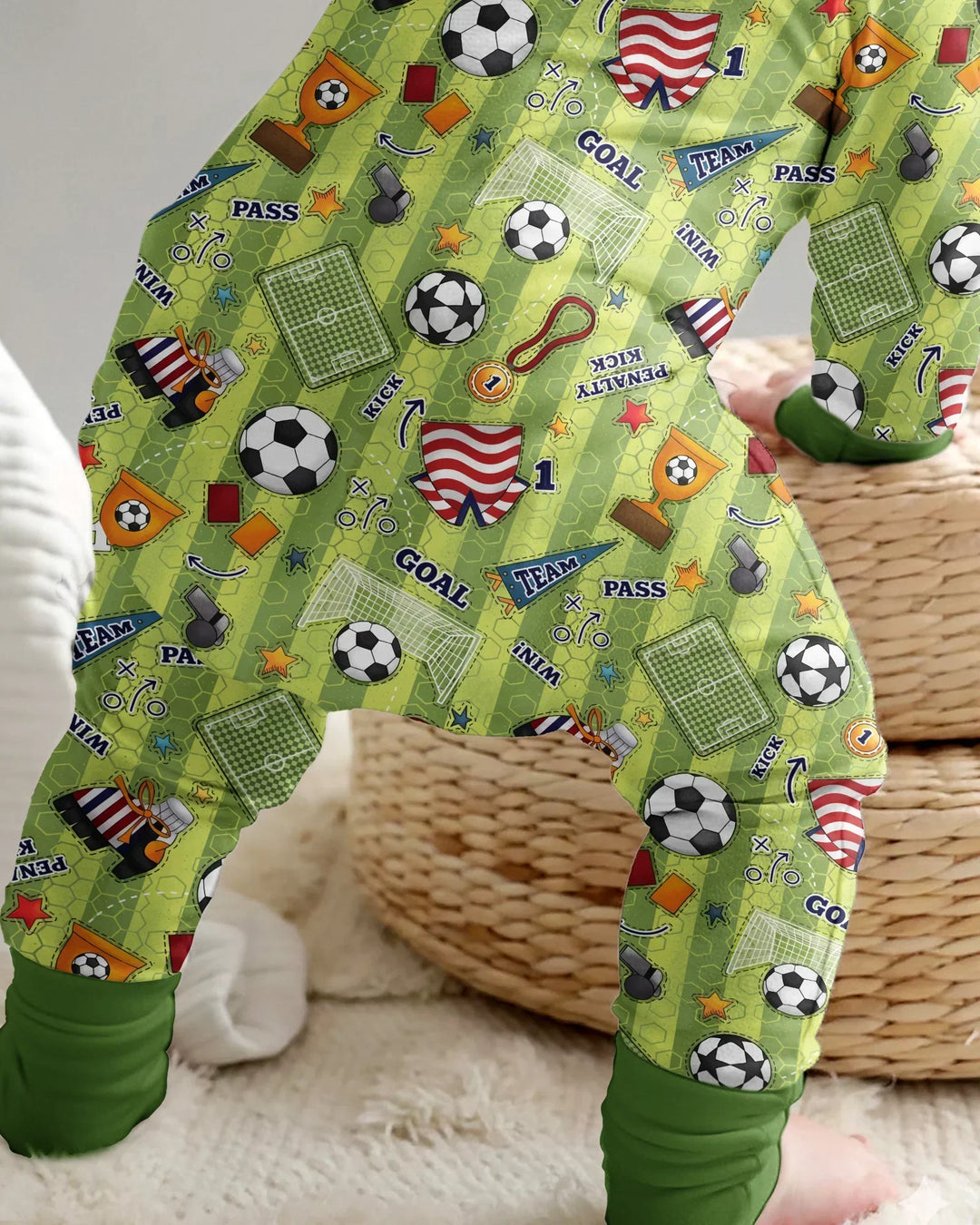 Gerippte Babykleidung mit individuellem Foto - Weich &amp; Skizzenhaft