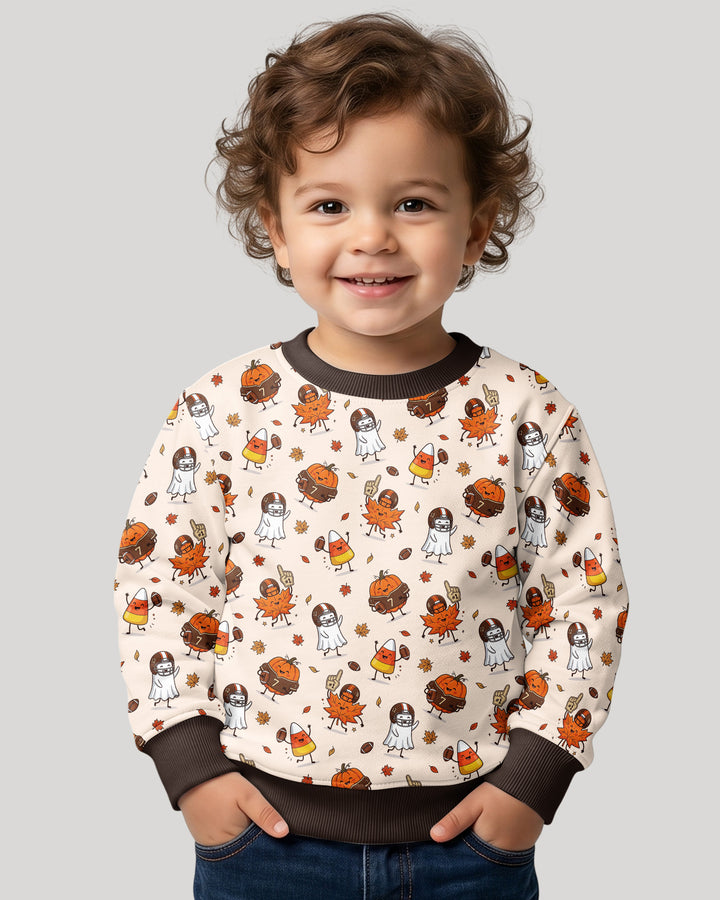 Sweatshirt mit Rundhalsausschnitt aus Bambusfaser