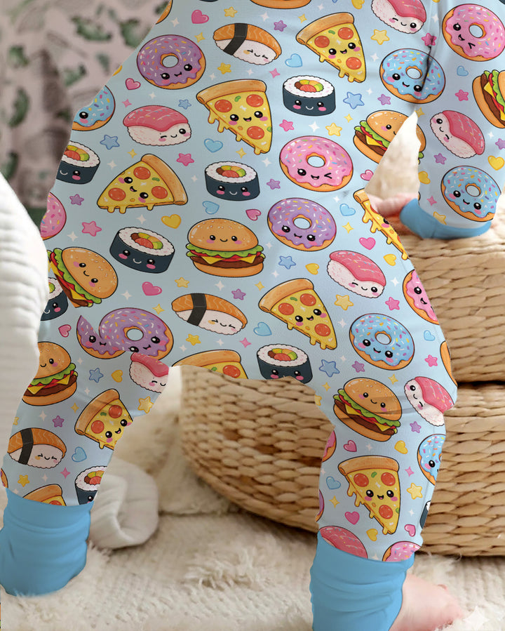 Kawaii Snack Party Bamboo Convertible Zippy