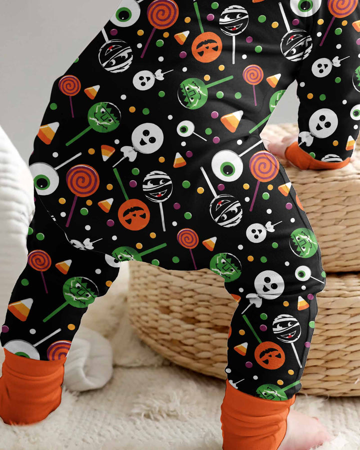 Halloween Lolipop I'm Just Here For The Candy Bamboo Convertible Zippy