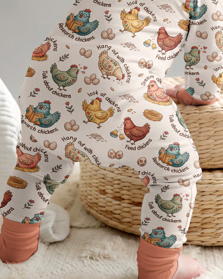 Chicken Lover Bamboo Convertible Zippy