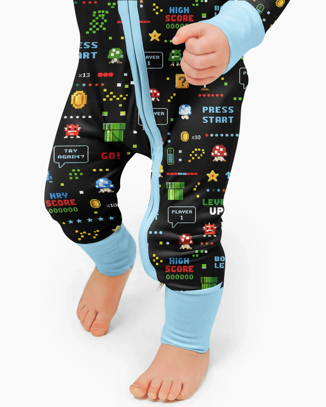 Gerippte Babykleidung mit individuellem Foto - Weich &amp; Skizzenhaft