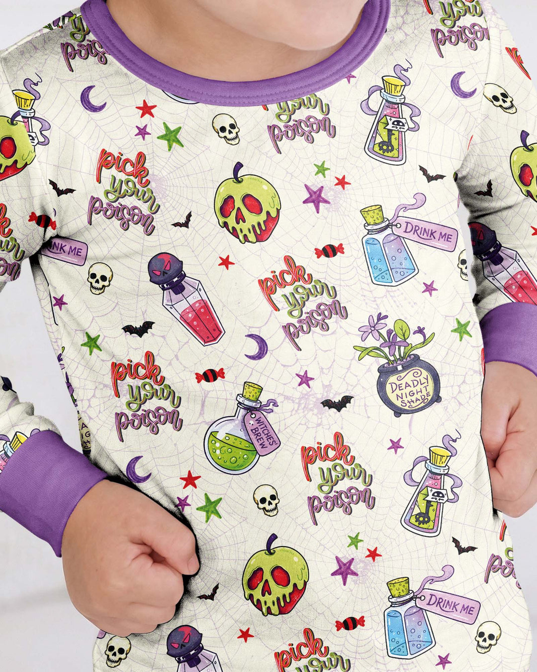 Pick Your Poison Bamboo Two Piece Long Sleeve Pajama Set