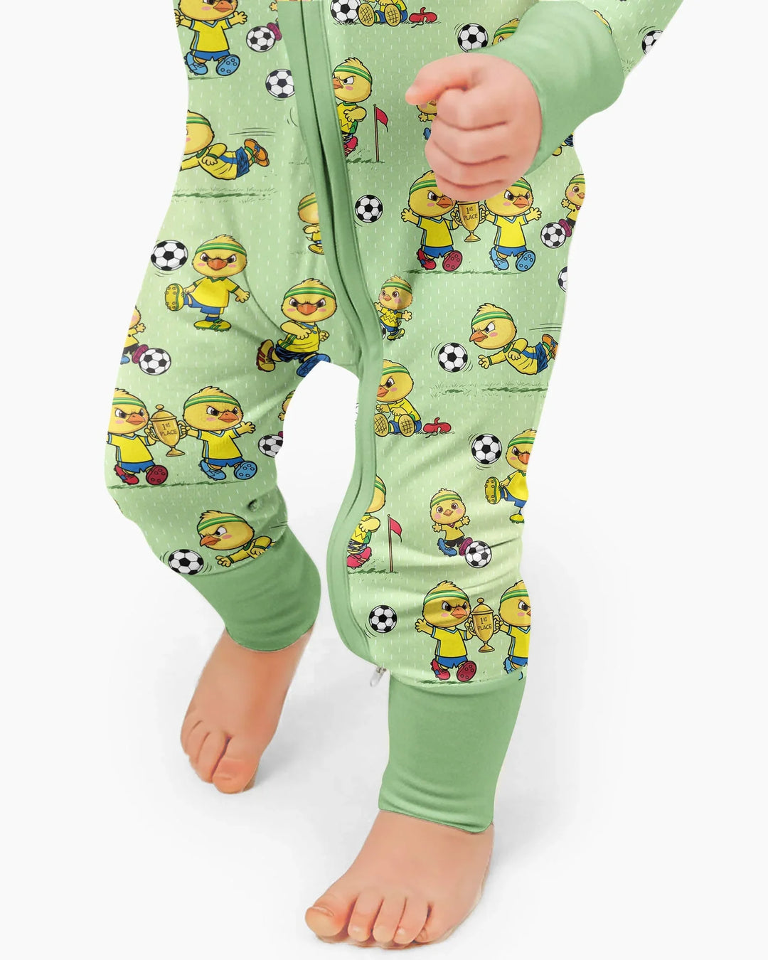 Gerippte Babykleidung mit individuellem Foto - Weich &amp; Skizzenhaft