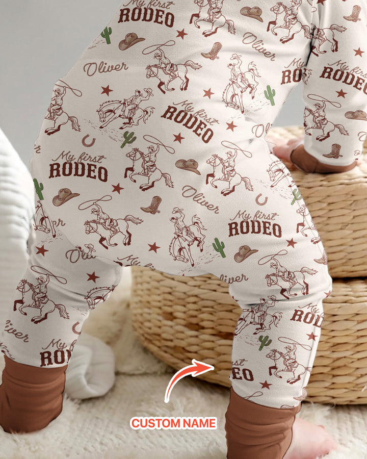 Gerippte Babykleidung mit individuellem Foto - Weich &amp; Skizzenhaft