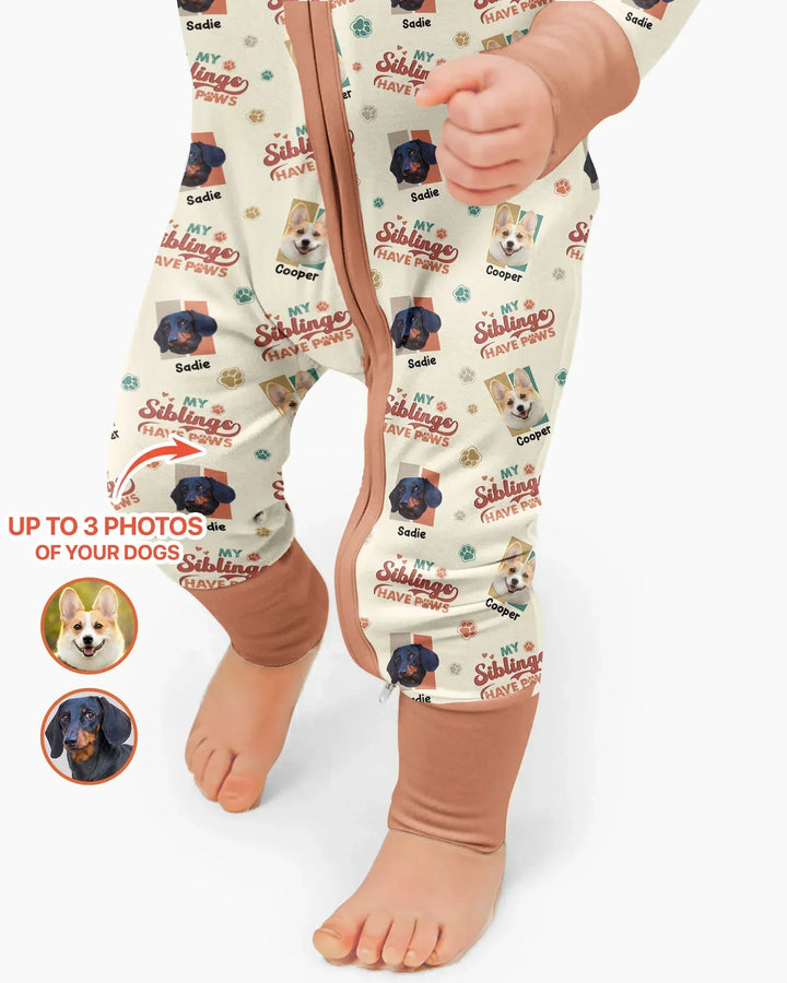 Gerippte Babykleidung mit individuellem Foto - Weich &amp; Skizzenhaft