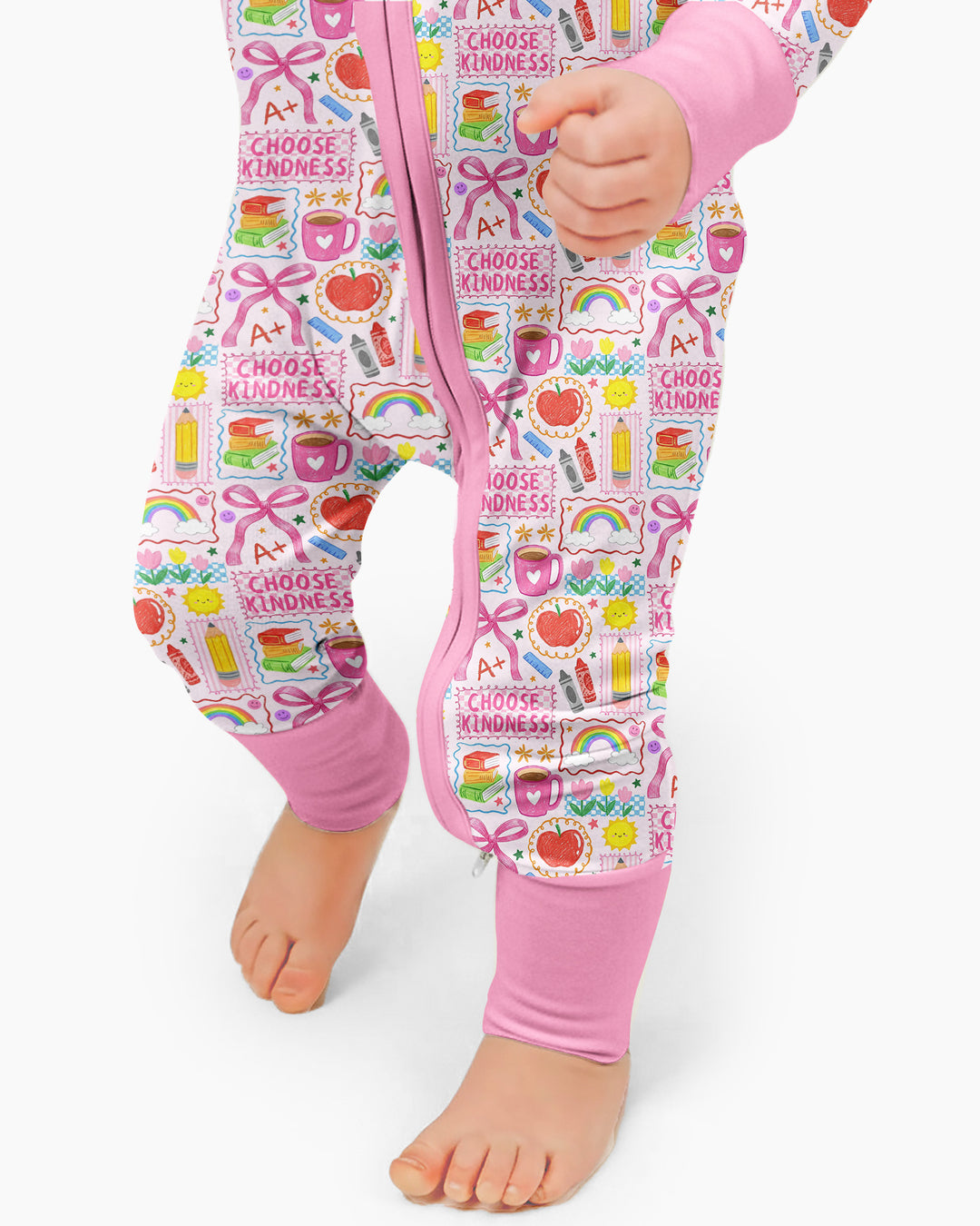Gerippte Babykleidung mit individuellem Foto - Weich &amp; Skizzenhaft