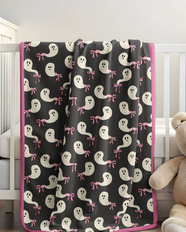 Little Ghosts Bamboo Blanket