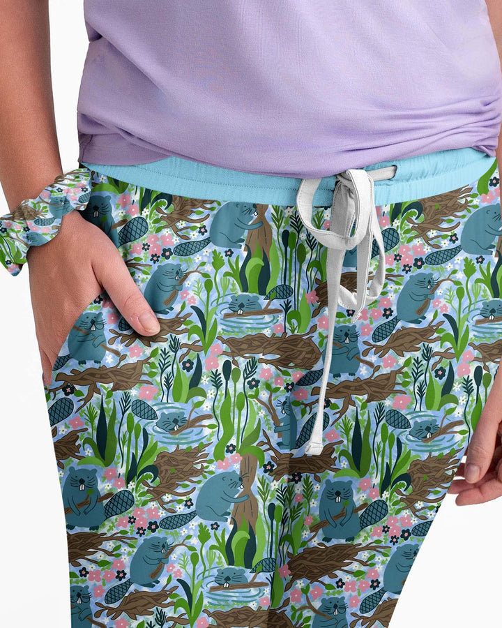 Little Dam Builders Bambus Pyjama Set für Frauen