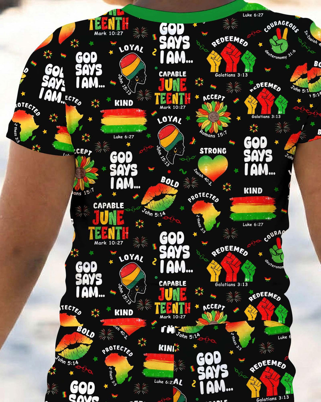 Zweiteiliges, kurzärmliges Pyjama-Set mit Marienkäfern