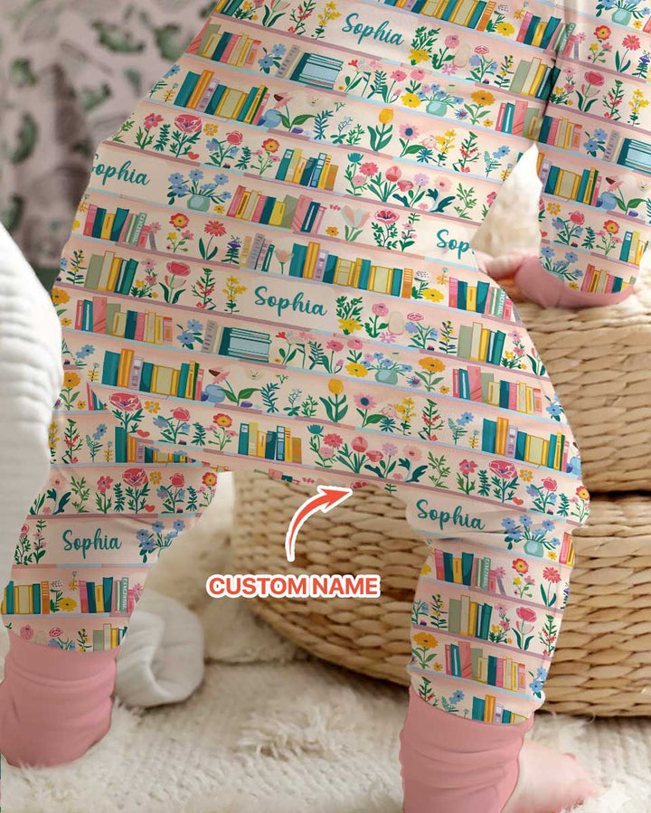 Personalized Book Lover Bamboo Convertible Zippy