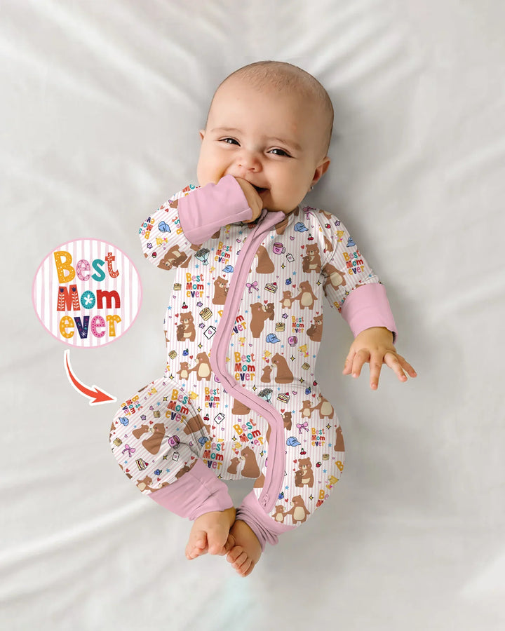 Gerippte Babykleidung mit individuellem Foto - Weich &amp; Skizzenhaft